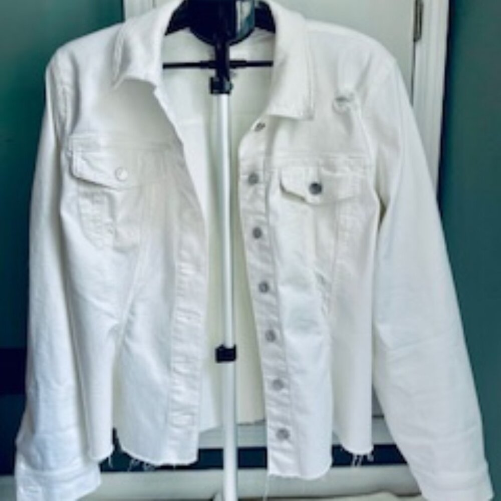 Maurices White Denim Jean Jacket - Picture 2 of 7